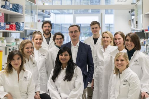Andreas Fischer and the members of his research Group Vascular Signaling and Cancer.