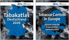 Titelbilder Tabakatlas Deutschland 2020 und Tobacco Control in Europe