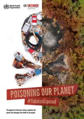 WHO â€“ Poster â€“ World No Tobacco Day 2022 â€“ Poisoning our Planet