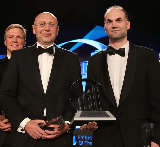 Prof. Stefan Hell (links) und Dr. Gerald Donnert