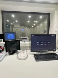 Arbeitsplatz der Medizinischen Technolog:innen für Radiologie im NCT