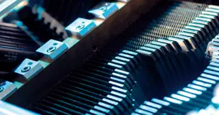 Computergesteuerte Lamellen einer Strahlenblende