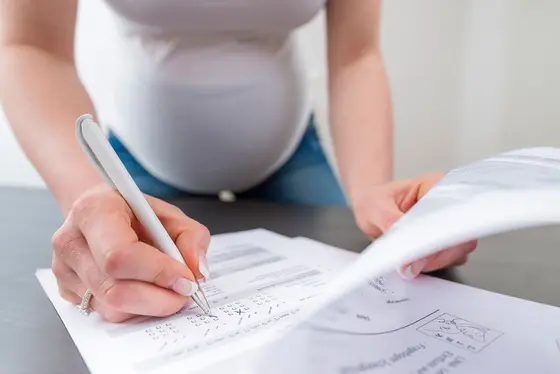 Im Rahmen der Mutter-Kind-Kohorten-Studie LINA untersuchen Wissenschaftler Lebensstil und Umweltfaktoren von Schwangeren und deren Einfluss auf das Allergierisiko von Neugeborenen.