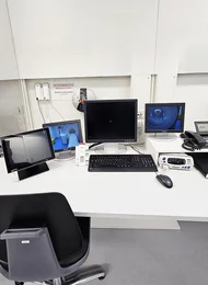  Arbeitsplatz Medizinischen Technolog:innen für Radiologie am REZ