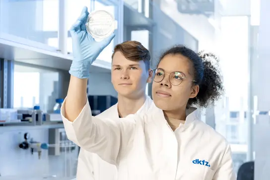 Auszubildene am DKFZ